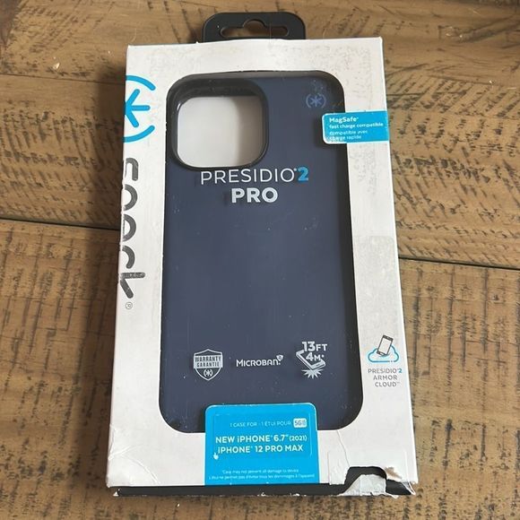 ⭐️3/$40⭐️ Speck Presidio Clear iPhone 13 Pro Phone Case & 13/12 Pro Max - Picture 1 of 7